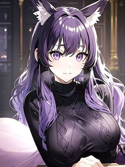 Delta from Eminence in Shadow Enjoys Classic Film Noir Vibes with Silver Gemstone Hairpin