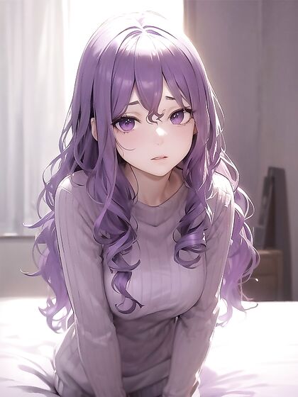 Intimate Close-Up: Silver Gemstone Hairpin Shines in Dimly Lit Hentai Scene