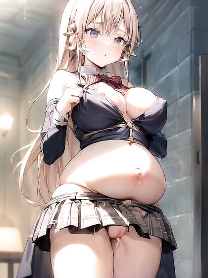Erec's Unbuttoned Nipples Dripping Sweat in Intense Hentai Action