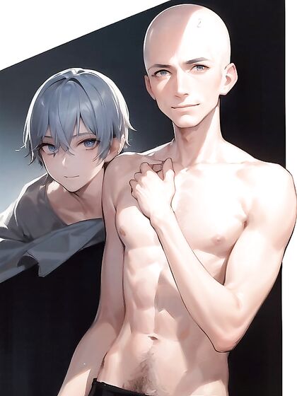 Bald Happy Guy Exploring Intense Hentai Pleasure Sessions