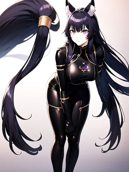 Delta from Eminence in Shadow Leans Forward for Seductive Hentai Pleasure