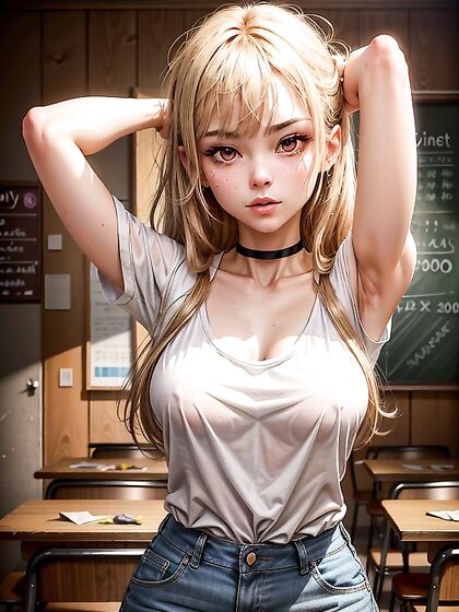 Small Breasts and Chokers: A Seductive hentai Adventure for Teen 18+s