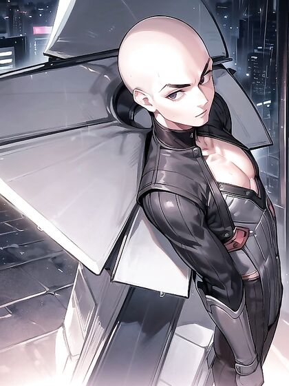 Thick Lines Heat Up Cyberpunk City with Intense Male Hentai Action