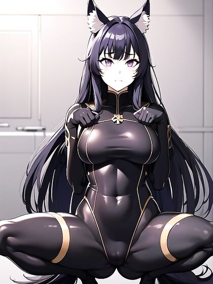 Delta from Eminence in Shadow Gets Seductive in Pet Pose Hentai Scenes