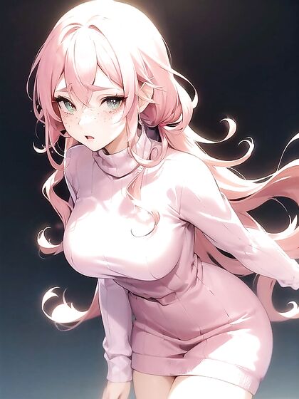 Cute Hairpins, Sparkling Anime Makeup, and Vintage Sunglasses in Seductive Hentai Scenes