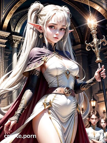 Frieren from Beyond Journey's End in sensual Hentai Adventures