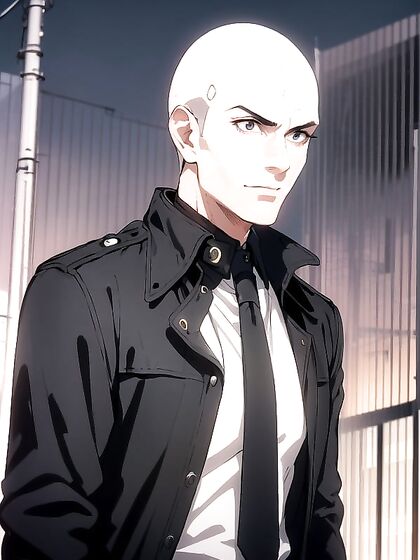 Bald Beauty Explores Cyberpunk City inSTEAMing Hentai Action