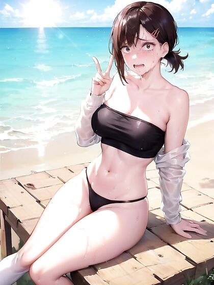 Pigtails and Thigh-High Socks Soak Through in Steamy Hentai Scenes