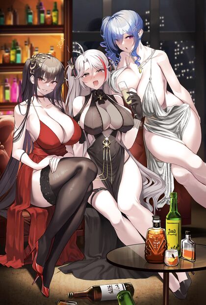 Thick AF Chicks Get Freaky in XXX HENTAI PIC!