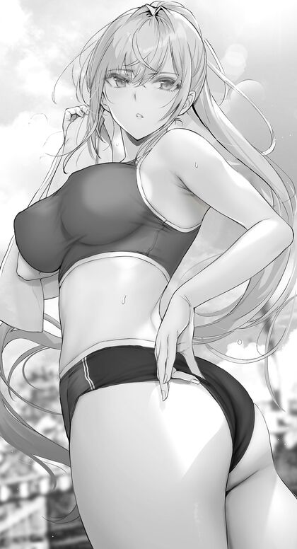 Horny Hottie Fingers Her Furburger While Adjustin’ That Wedgy – XXX Pics!