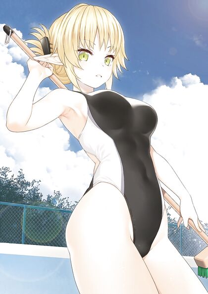 Holy shitlords! These elven babes are rocking some fuckin’ hot bathingsuits!