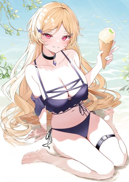 Screaming for Summer Honey Bunz in XXX Pic - So Hot It Melts Your Popsicle!