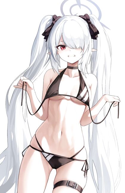 Holy Shit! Hentai XXX Pic of Babe’z Boobsz Pop Outta Her Fucking Tiny Swimmin Top!