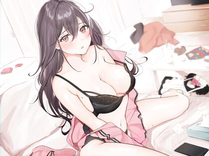 Hella Hot Sister Slutting It Up In Her Juicy Jammies - XXX HENTAI PIC!