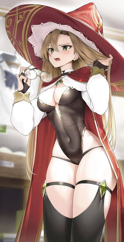 Hella Thick Pussy Magicks - Hentai XXX Pic of Hot Babe in Coven
