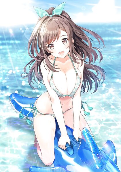 This Whales Gonna Need More Than One Hand to Handle This HUGE Load! (Hentai XXX Porn Pic)