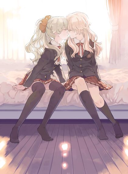 Horny Yuris Sucking Each Other’S Face Off - Hentaixxx Pics