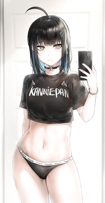 Holy Fuck! Kinky AF Hentai XXX Pics of Hot Babe Getting Down on Her Own Dime Piece