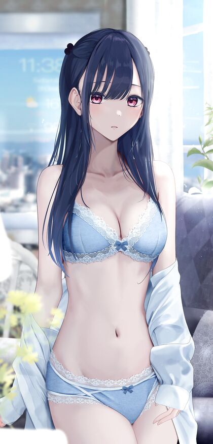 Holy Shitting Fits! Blue Hotties in Skimpy X-Rated Attire