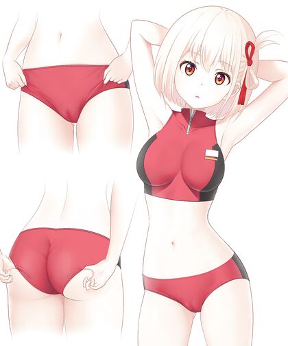 Holy shit!, Chizatou is fucking hot as hell wearing those sport clothes! Get your dick ready for some hentaified action, bro!