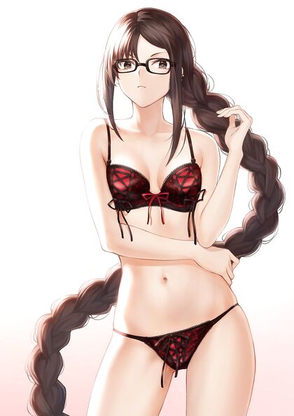 Hella Hot Hentaified Lingeree Bae YU