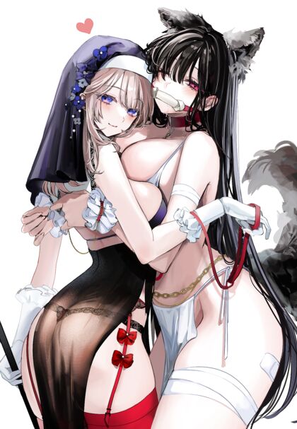 Pussy-licking good time! Hentaicat fuckfest in your face!