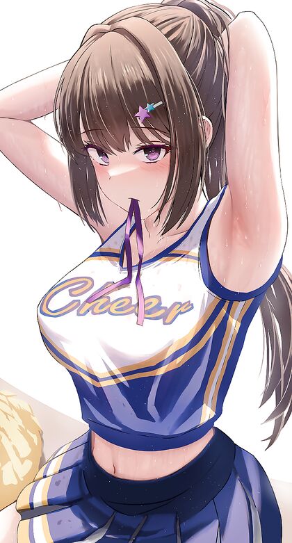 Horny as Fuck Cheer Squad Slut Gets Dripping Wet for Some Hard Dick