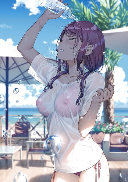 Dripping Wet Hentai XXX Porn Pic - Soakin’ It In for Ultimate Satisfaction!
