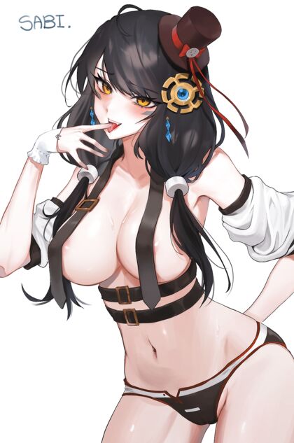 Belt-Dicked Bitches - Nips Exposed & Ready for Action!
