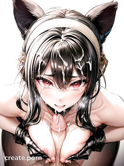 Fit Nude Beauty in Close-Up Hentai Action