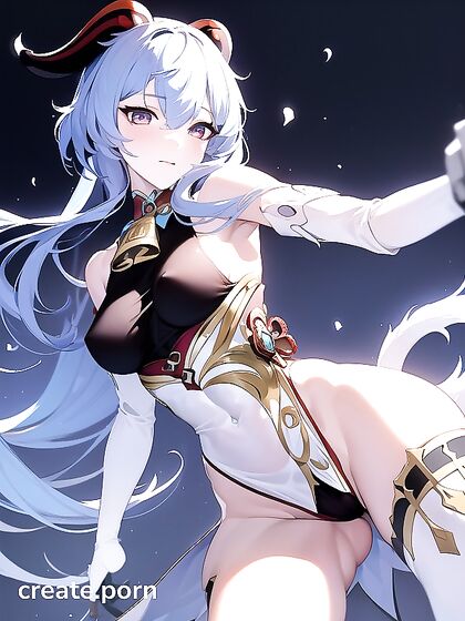 Busty Cat Girl 18+ Model Poses Seductively in erotic Hentai Scenes
