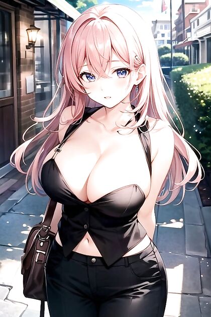 Glasses-Wearing Babe in Sports Bra Gets naughty Bottom-Up Action in Hentai AIPorn