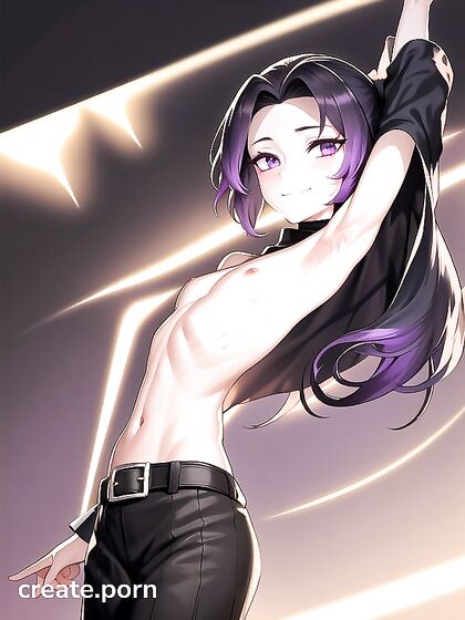 Blushing Girl 18+ with Pigtails and Hairy Armpits in Mischievous Hentai Fun