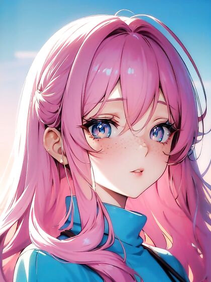 Cute Girl 18+ With Vintage Anime Sunglasses and Hairpins in Seductive Hentai Scenes