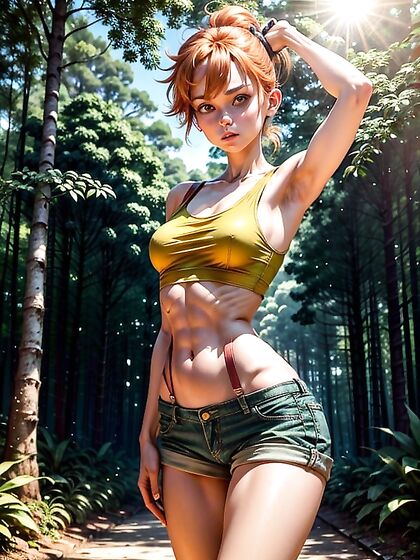 Skinny Girl 18+ with Tiny 18+ Ass Enjoying Noontime Hentai Pleasure