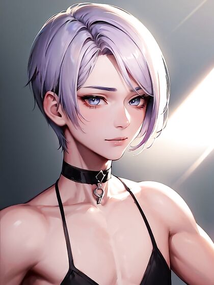 Choked to Ecstasy: Young Man's Intense Hentai Pleasure Journey