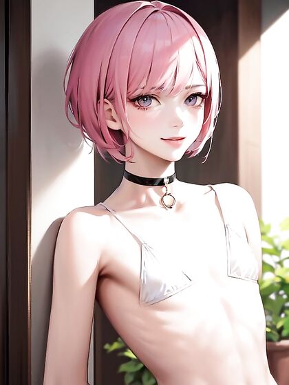 Happy Hentai Adventures with a Pink-Haired Bobcut Beauty