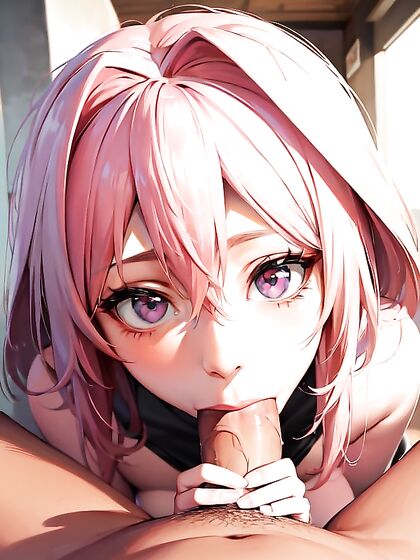 Pale Bodies Stand Close in Intense POV Hentai Action