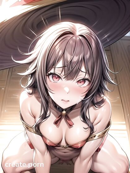 Wet Clothes and Pet Poses with Bushy Pussy in Seductive Hentai Scenes