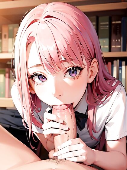 Pink-Haired GivesMind-Blowing Blowjob in Hentai Paradise