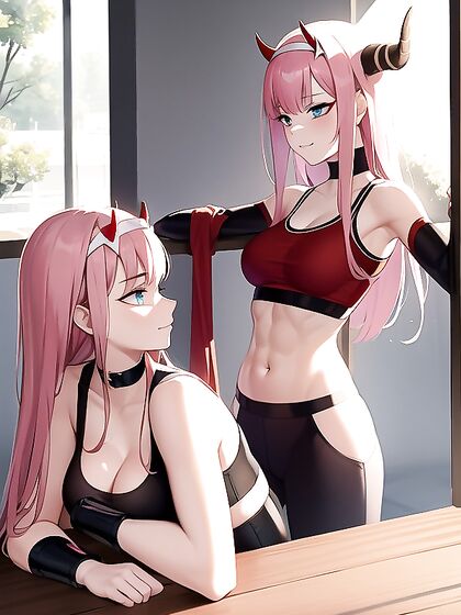 Sunny Flexes Her Curves in Off-Shoulder Yoga Outfit for Seductive Hentai Fun