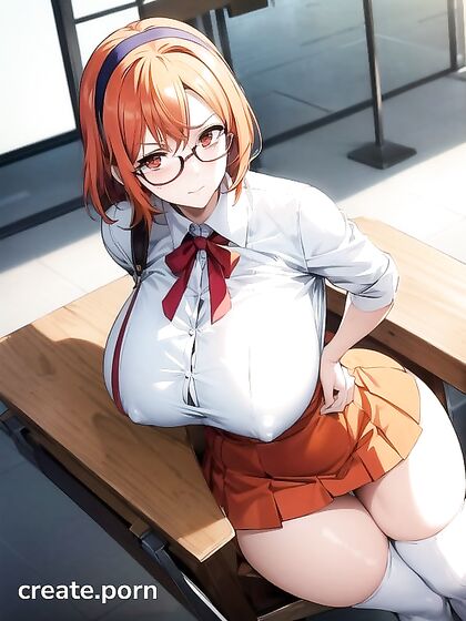 Big-Thighed Blonde Tempts You in Steamy Hentai AI Action