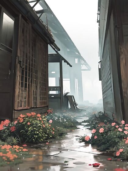 Misty Forest Under Overcast Skies: A Sensual hentai Adventure