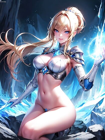 Grinning Girl 18+ with Pigtails Shows Off Her Full Body inSTEAMING Hentai Action