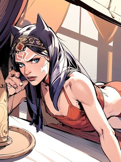 Arabian Whorehouse Seduction: Cleavage Extravaganza with Multiple Partners
