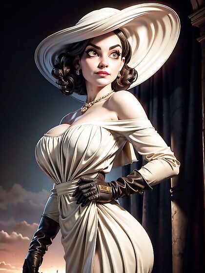 Off Shoulder Seduction: Grabbing Boobs in Front View Hentai Delight