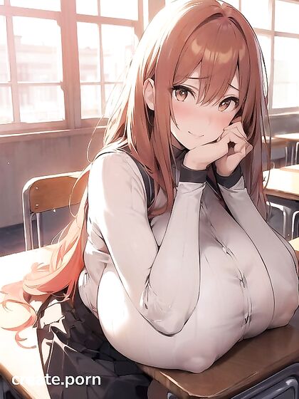 Thick Thighed Beauty in Skirt Shows Off Her Goods in Steamy Hentai Scenes