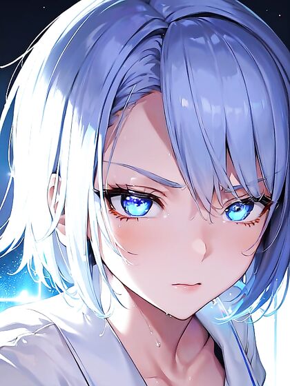 Cute Face Lit Dramatically in Intense Close-Up Hentai Scenes