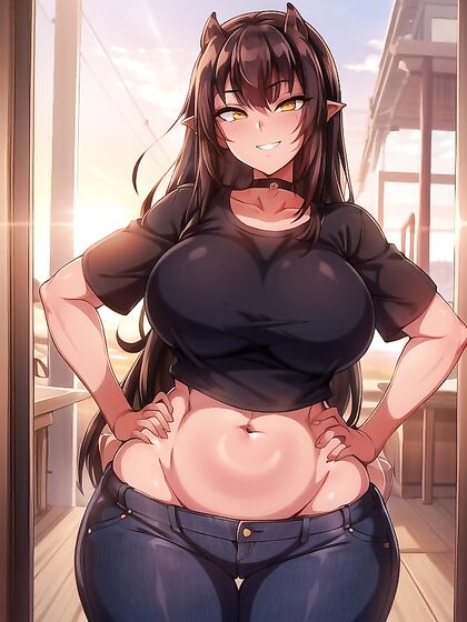 Beach hentai delight: Choked in jeans for intense orgasms