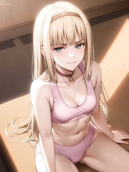 Sunny Wears Sport Bra for Steamy Yoga Session in Horny Hentai Action